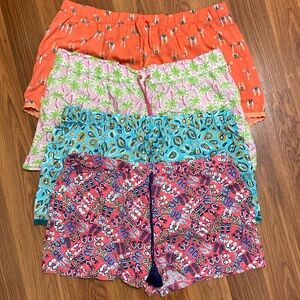 Pajama Shorts- Lot of 4